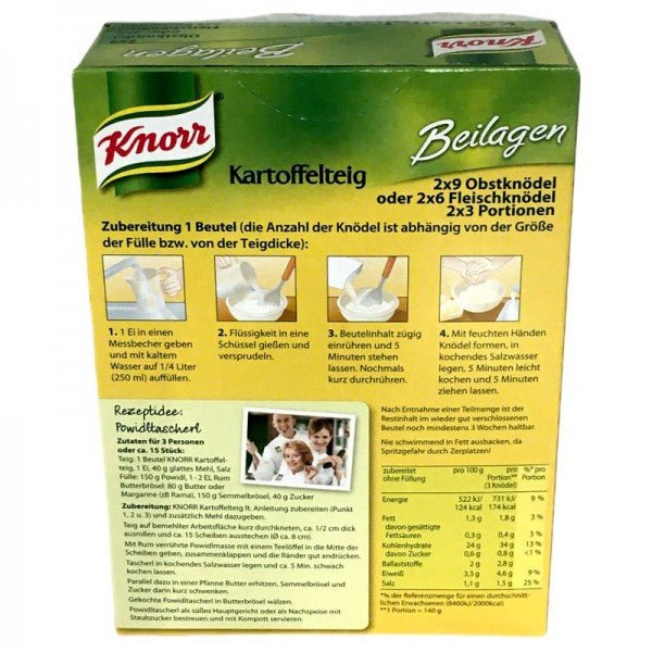 Knorr Potato Dough (Kartoffelteig) – European Deli