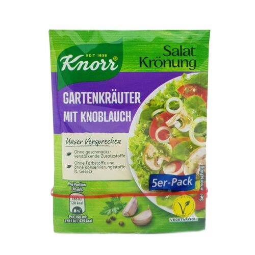 Knorr Salat Krönung GartenKrauter with Knoblauch (Garlic)