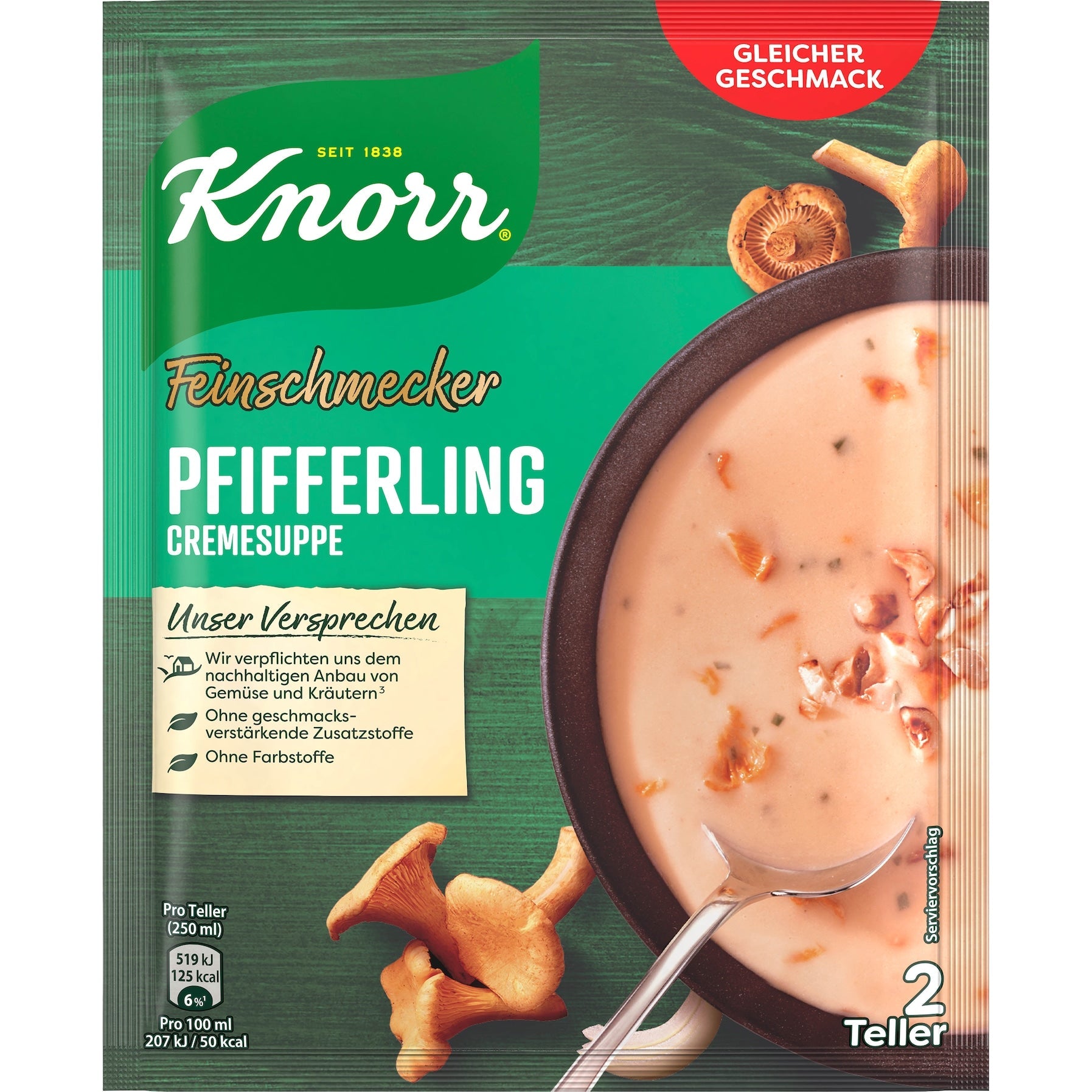 Knorr Pfifferling (Chanterelle) Cream Soup