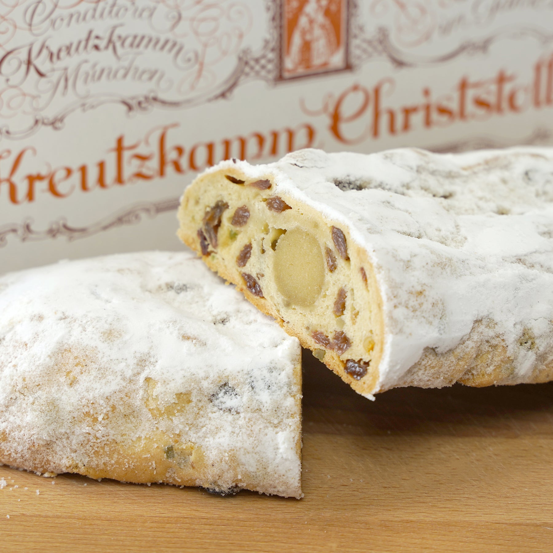 Kreutzkamm Marzipan Raisin Christmas Stollen