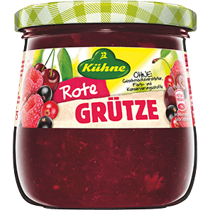 Kühne Red Fruit Compote, Rote Grütze