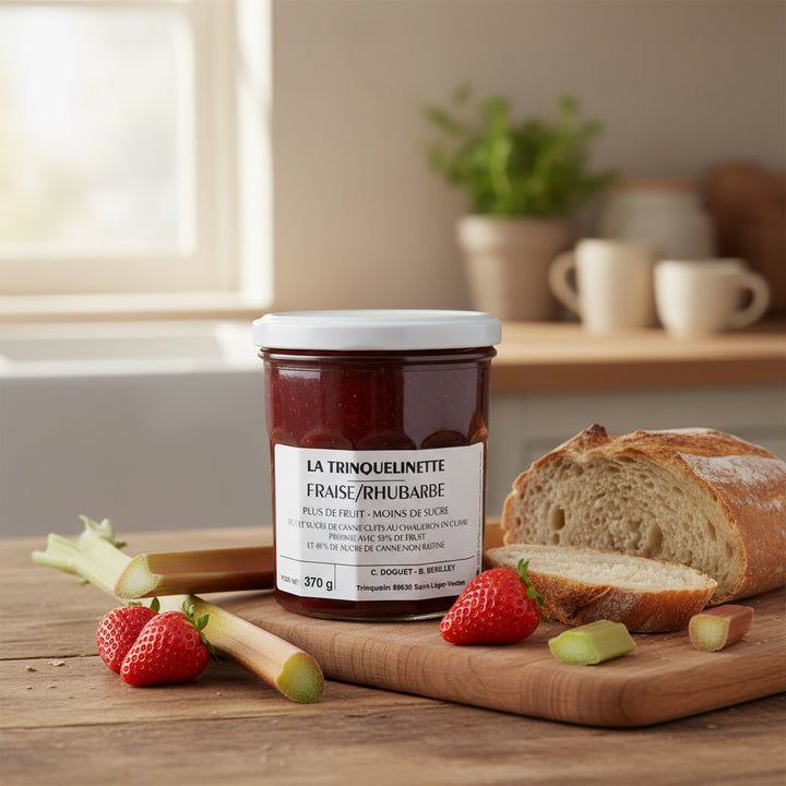 La Trinquelinette Strawberry Rhubarb Jam