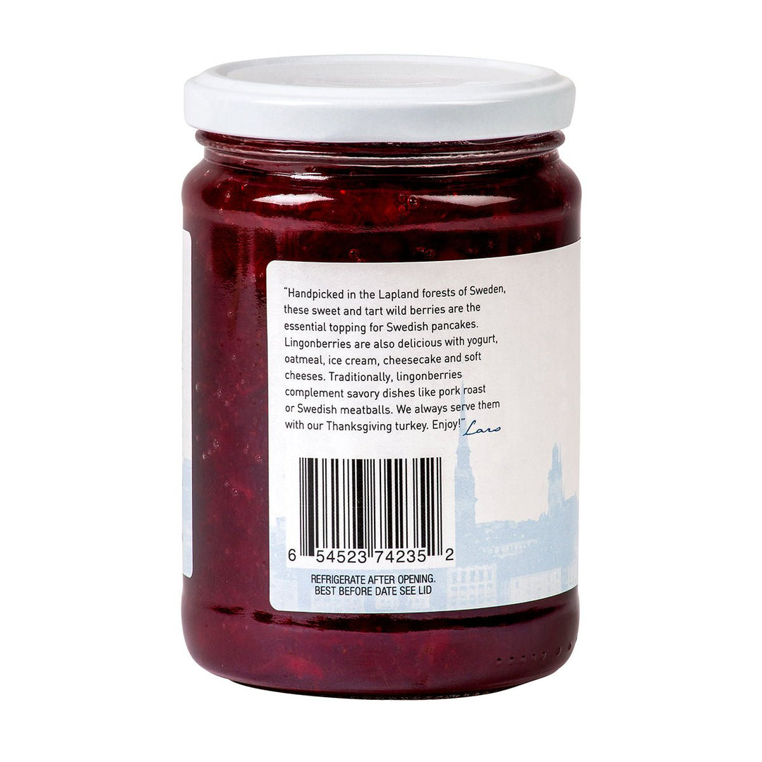 Lars Own Wild Swedish Lingonberries Jam