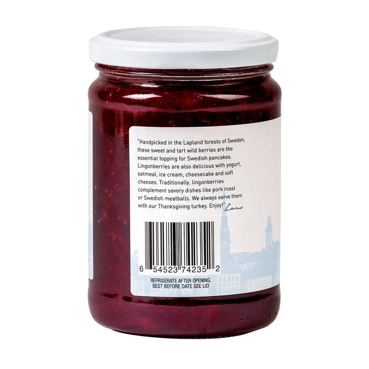 Lars Own Wild Swedish Lingonberries Jam