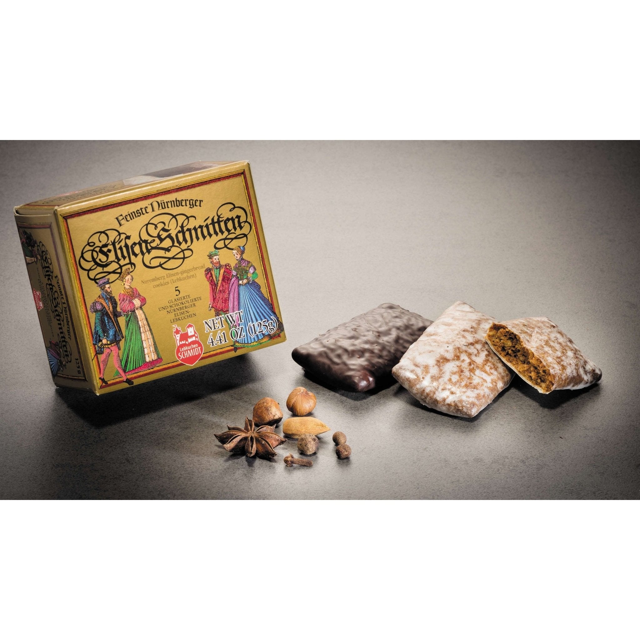 Assorted Lebkuchen Schmidt Nuremberg Elisen Bars – European Deli