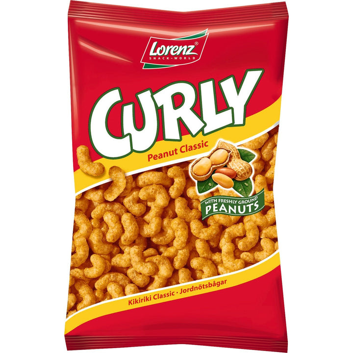 Lorenz Curly Peanut Flavored Puffed Corn