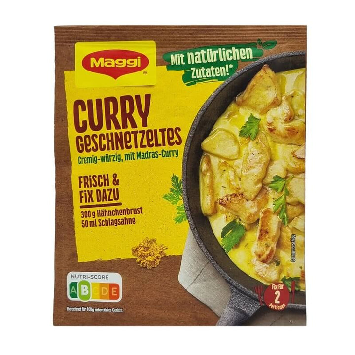 Maggi Fix Curry Geschnetzeltes