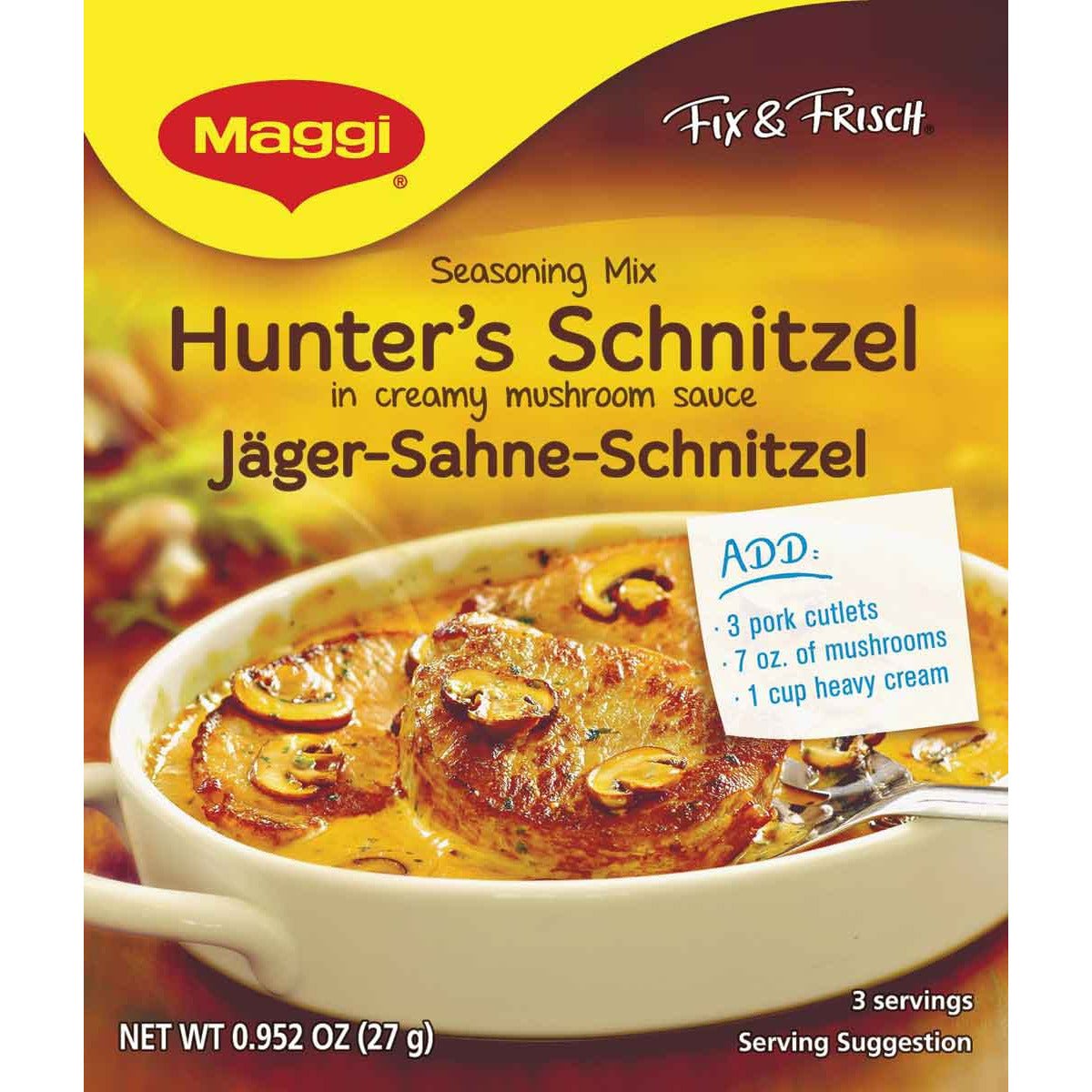 Maggi Jager Schnitzel (Hunter) Mix, .95 oz – European Deli