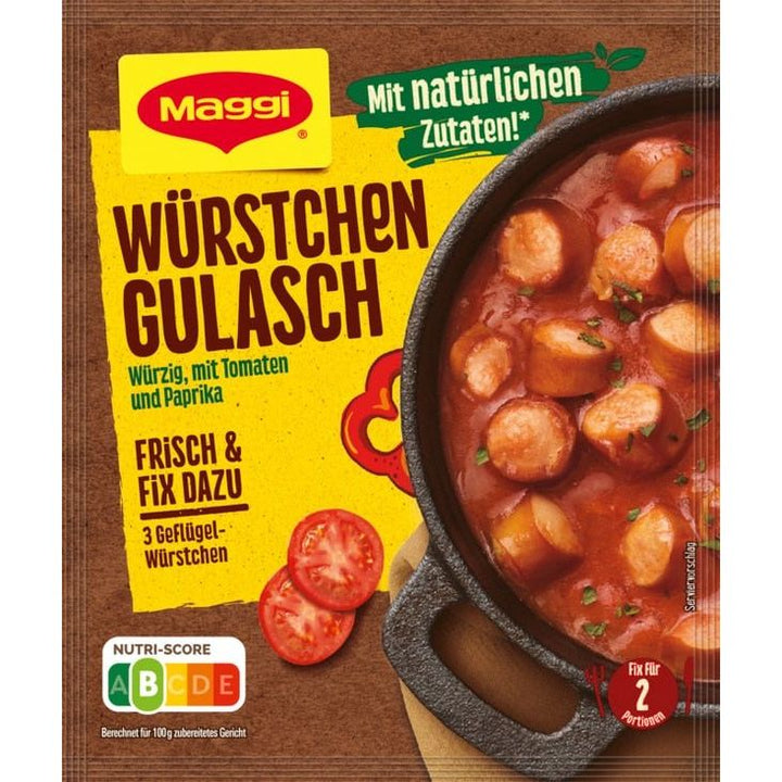 Maggi Wurstchen Gulasch