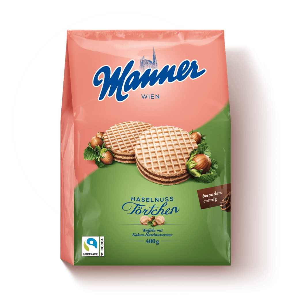 Manner Hazelnut Törtchen