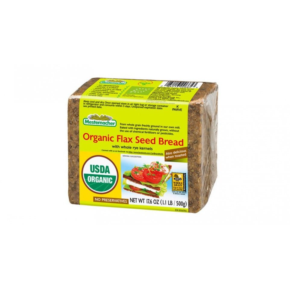 Mestemacher Organic Flax Seed Bread
