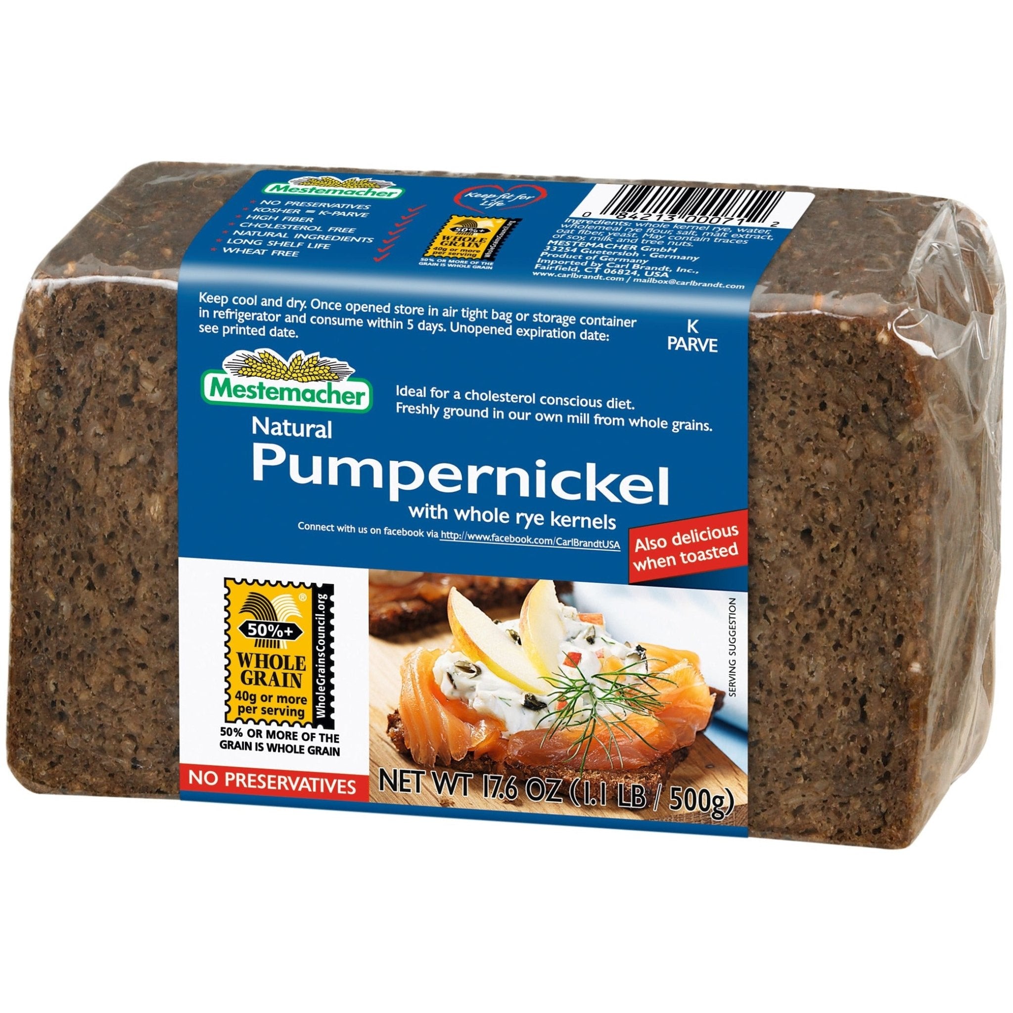Mestemacher Pumpernickel Bread
