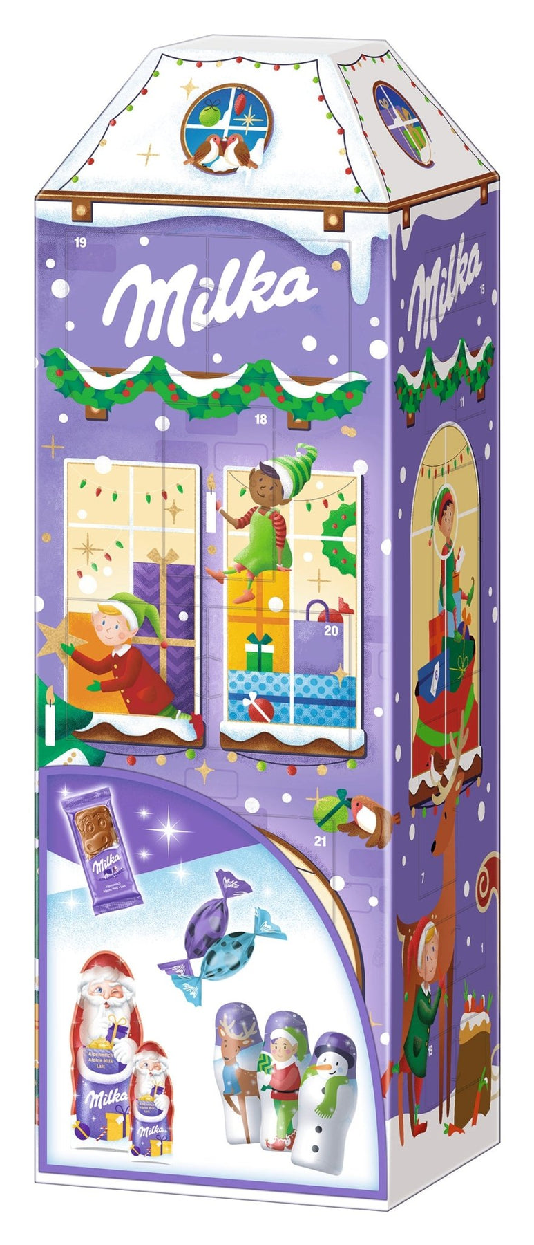 Milka House Advent Calendar