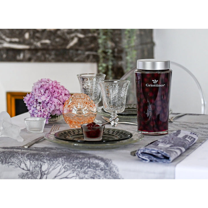 Peureux Griottines Cherries in Liqueur 1 L 'Conique' Jar