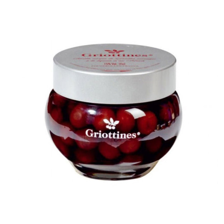 Peureux Griottines Cherries in Liqueur in Glass Jar - EuropeanDeli.com
