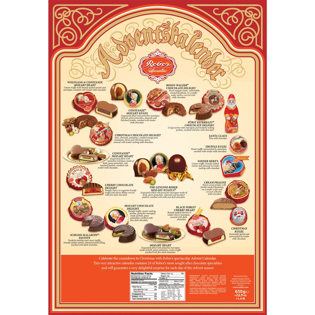 Reber Advent Calendar - EuropeanDeli.com