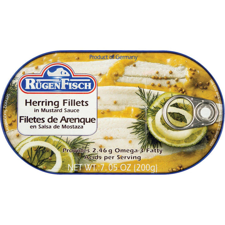RugenFisch Herring Fillets in Mustard Sauce