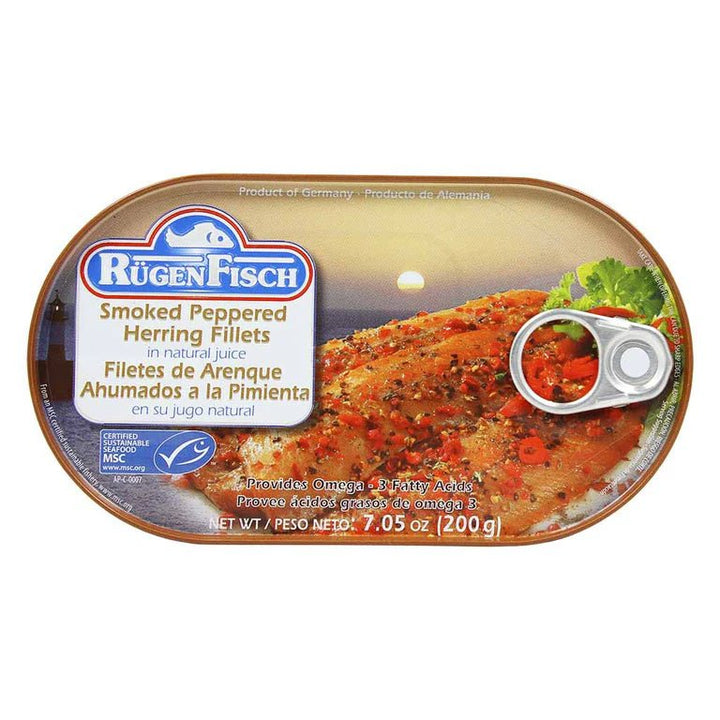RugenFisch Smoked Herring Fillets with Pepper