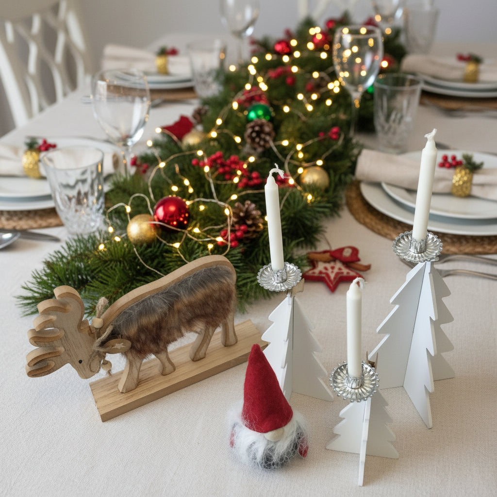 R&W Christmas Tree Candle Holders - EuropeanDeli.com