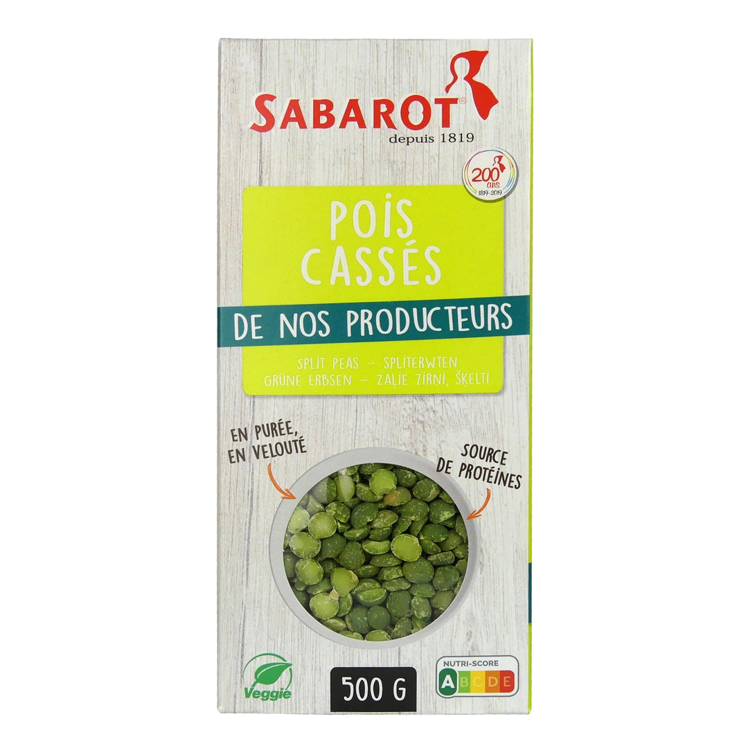 Sabarot Green Split Peas