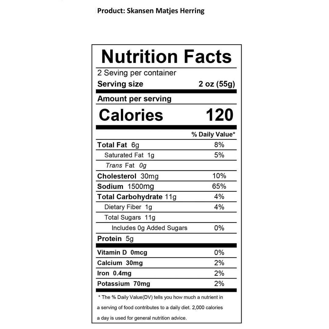 Skansen Matjes Herring in Spiced Sauce