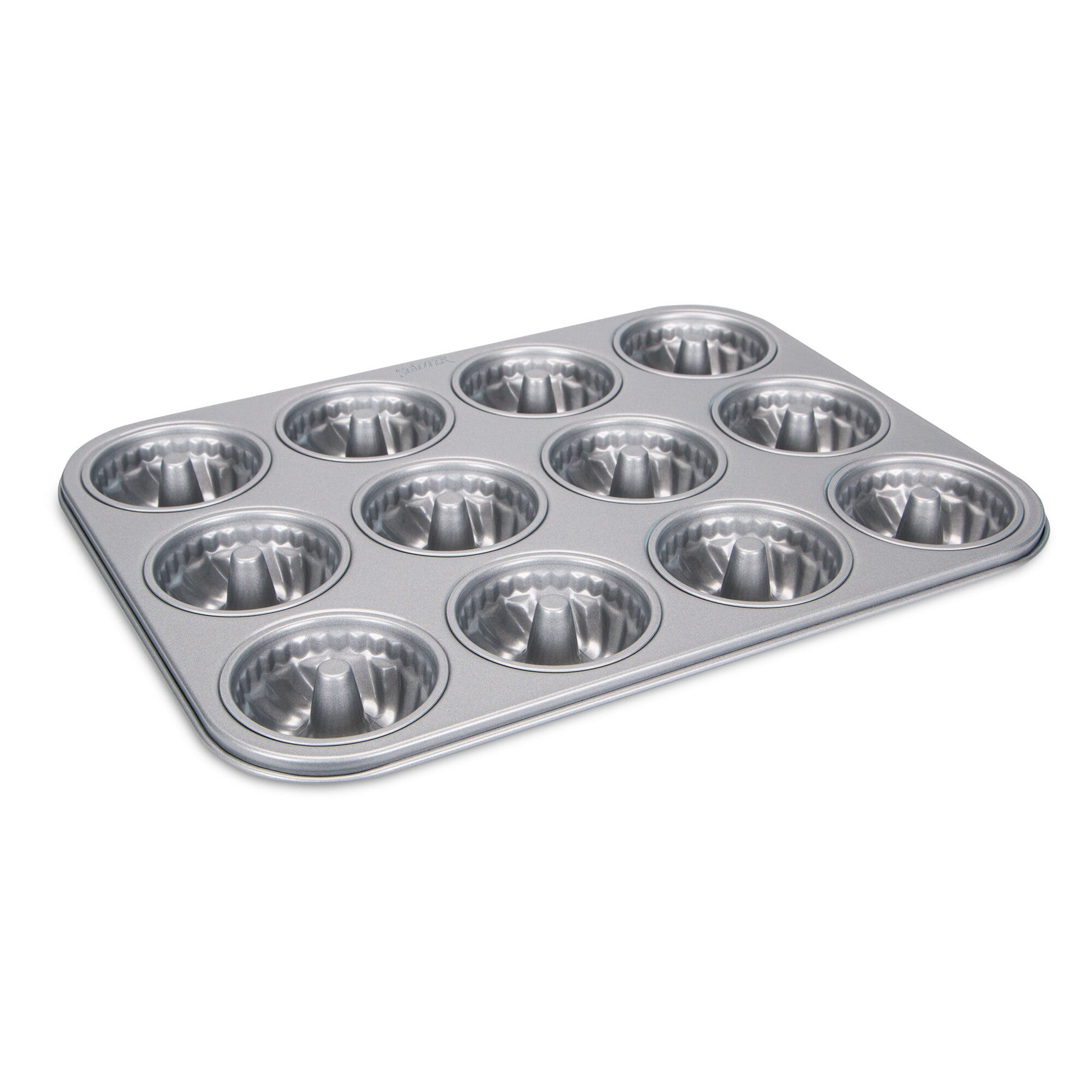 12 Cup Mini Fluted Cake Pan