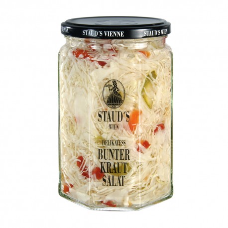 Staud's cabbage salad, 314 ml jar, front view