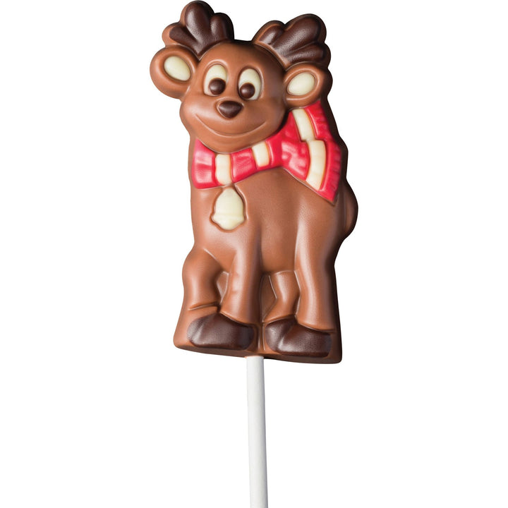 Weibler Chocolate Lollipop, Snowman or Reindeer