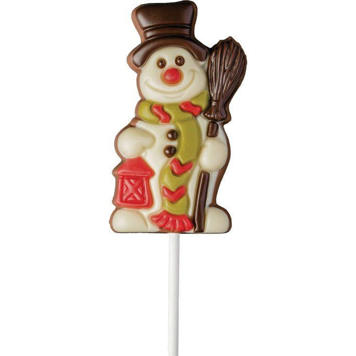 Weibler Chocolate Lollipop, Snowman or Reindeer