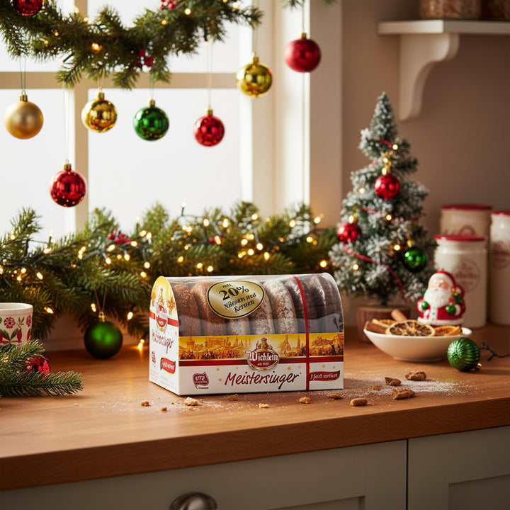 Wicklein Meistersinger 7-piece assorted Lebkuchen box with two cookies