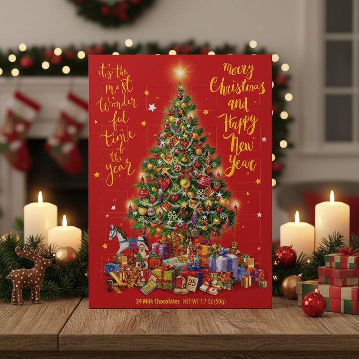 Erika’s Pantry Advent Calendar – Choose from Christmas Tree or Santa in Sled